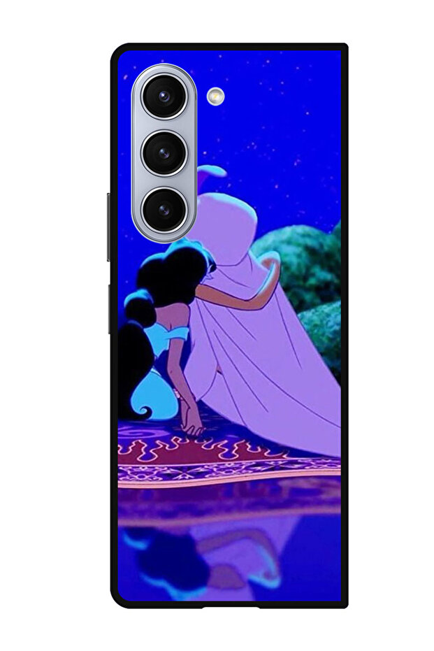 Protective Case Anti Scratch Shock Proof Cover For Samsung Galaxy Z Fold 5 Animation Aladdin (2)