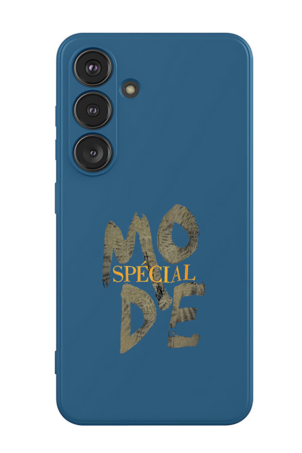 Protective Liquid Silicone Shockproof Case For Samsung Galaxy S25 Plus (Blue) - Mode special