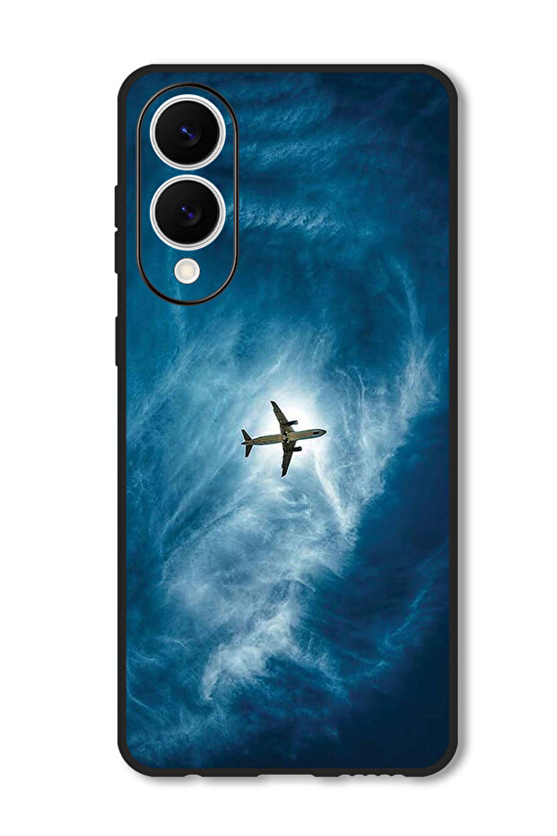 Case Compatible with Samsung Galaxy S25 Edge 6.7 Inch Protection Shockproof Cover Plane In The Sky