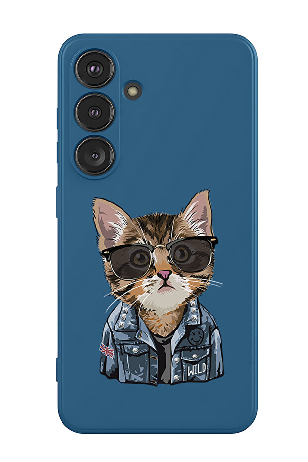 Protective Liquid Silicone Shockproof Case For Samsung Galaxy S25 (Blue) - swag cat