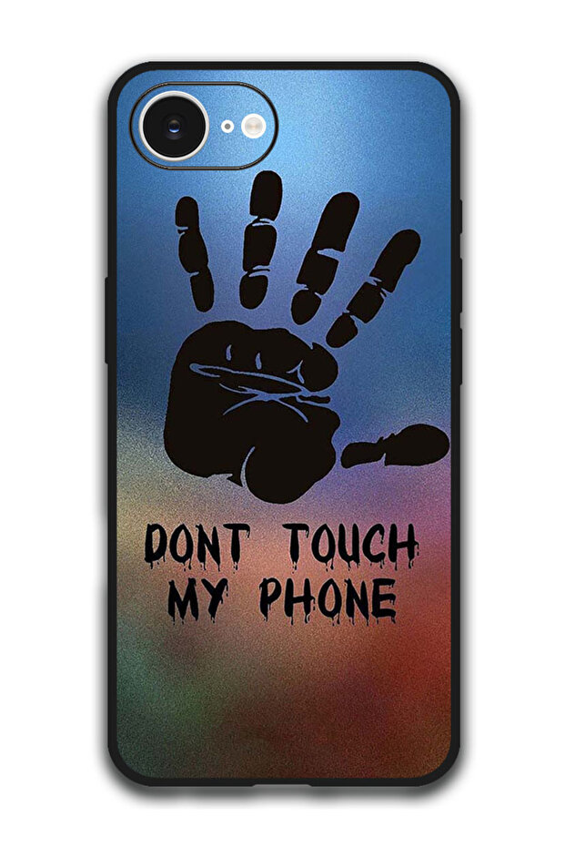 Case Compatible with Apple iPhone 16e 6.1 Inch Protection Shockproof Cover - Dont Touch My Phone H&