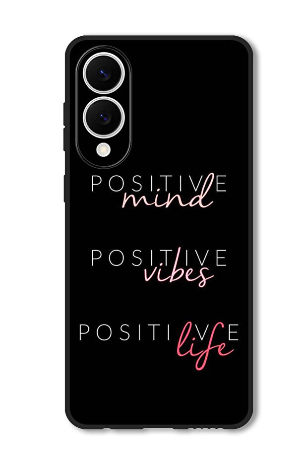 Case Compatible with Samsung Galaxy S25 Edge 6.7 Inch Protection Shockproof Cover Positive Mind
