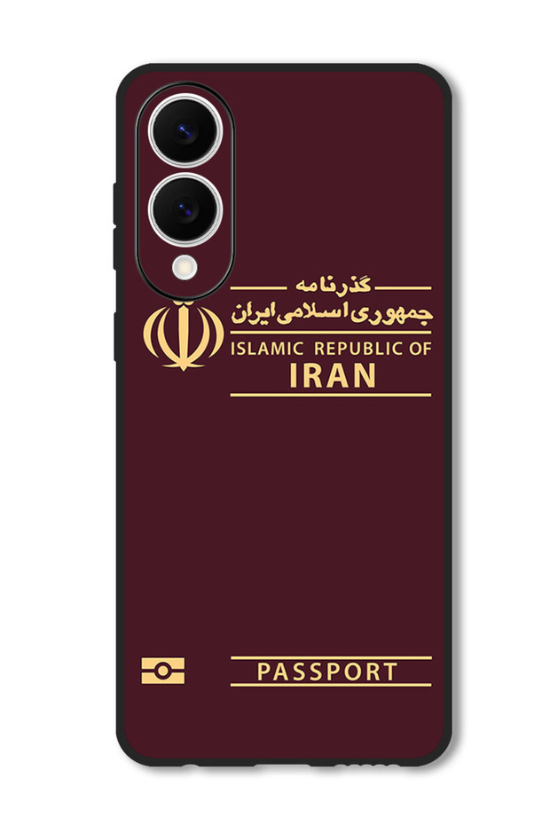 Case Compatible with Samsung Galaxy S25 Edge 6.7 Inch Protection Shockproof Cover Iran Passport