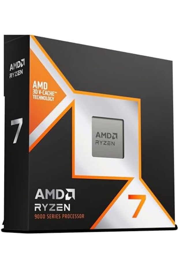 معالج سطح المكتب Ryzen 7 9800X3D - 8 أنوية و16 خيطًا، مقبس AM5 - 4