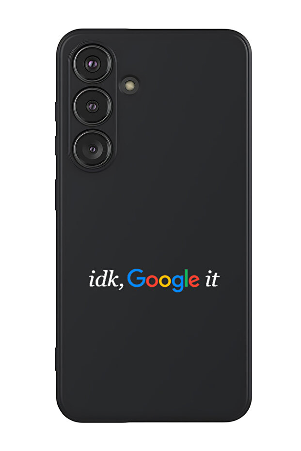 Protective Liquid Silicone Shockproof Case For Samsung Galaxy S25 (Black) - Google it