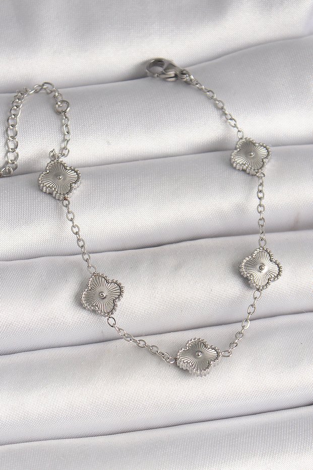 316L Steel Baby Boy Clover Bracelet, Healthy and Rustproof, Fashionable and Durable Jewelry