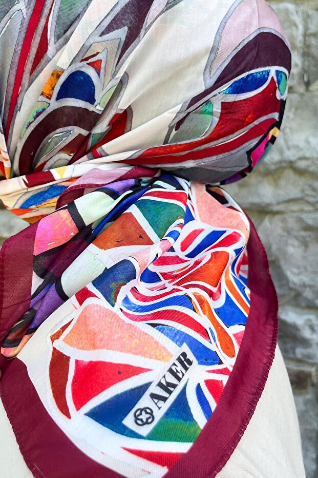 Eșarfă din bumbac Soft Touch - 7182229-011 - 2