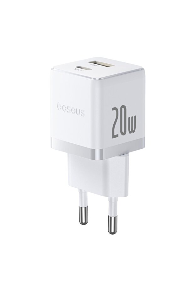 Charger EU 20W, USB, Type-C - Palm (CCZC20UE) - Moon White - 1