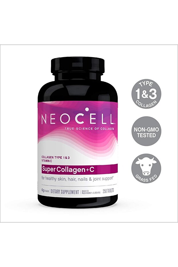 سوبر كولاجين + سي 250 قرصًا - 1