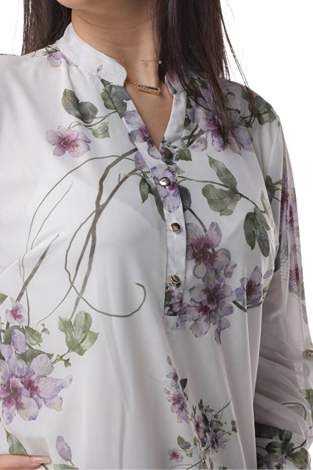 بلوزة الخزامى - 6