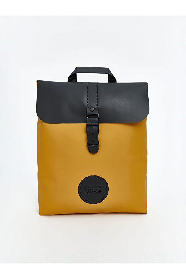 Esvab • Modern & Distinctive Leather-Look Men's Backpack