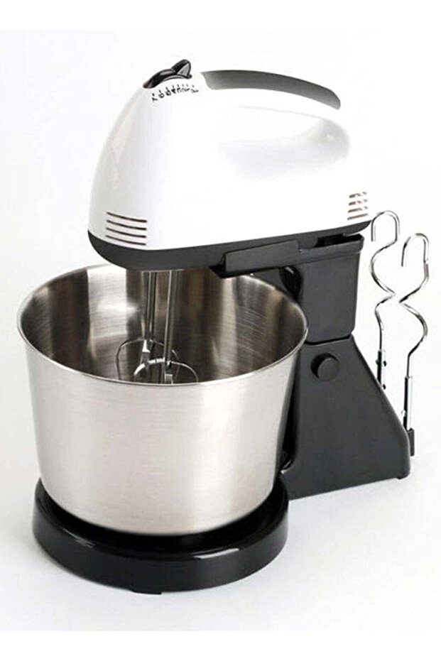 Super 7 Speed Hand Mixer Electric Stainless Steel Drum Egg Beater, Kitchen Mixer MM-133K
