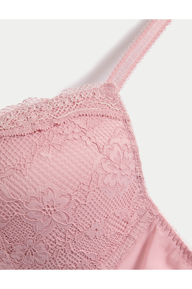 Dantelli Plunge Sütyen - 6