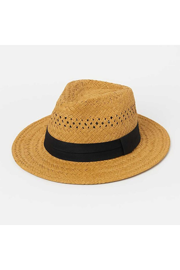 Panama Style Hasır Şapka - 2