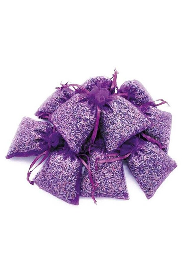 Dry Lavender Flower Buds in Drawstring Sachets (Pack of 10)
