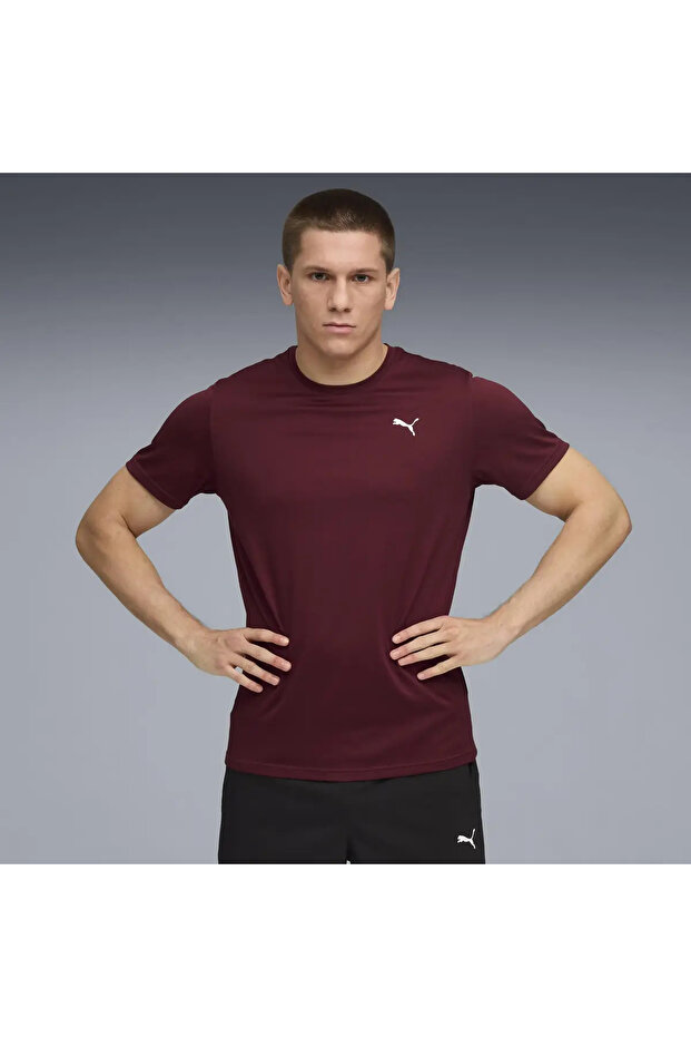 M TAD ESS SOLID CAT TEE LC Kırmızı Erkek T-Shirt - 1