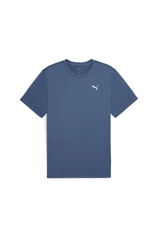 M TAD ESS SOLID CAT TEE LC Mavi Erkek T-Shirt - 5