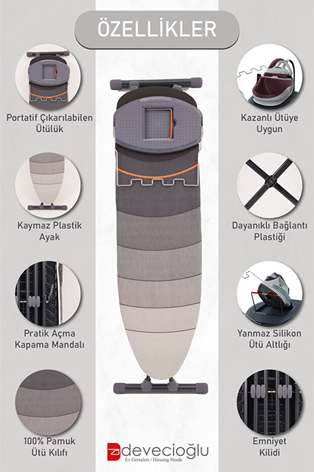 Harbinger MM151 Ultraboard Ütü Masası - 7
