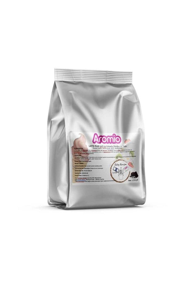 14 Adet (1 KOLİ) Kakaolu Soft Dondurma Tozu Latte Plus (SÜT İLE YAPILIR) 1.250gr - 4