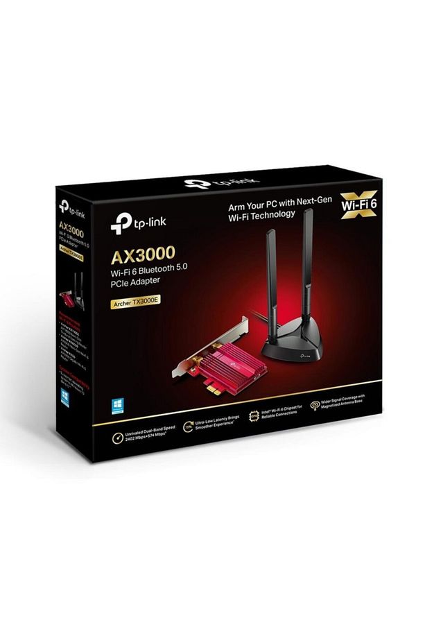 Tp Link Archer Tx3000E Wi Fi 6 Bluetooth 5.0 Pcı E Adaptör / Tp Lınk - 3