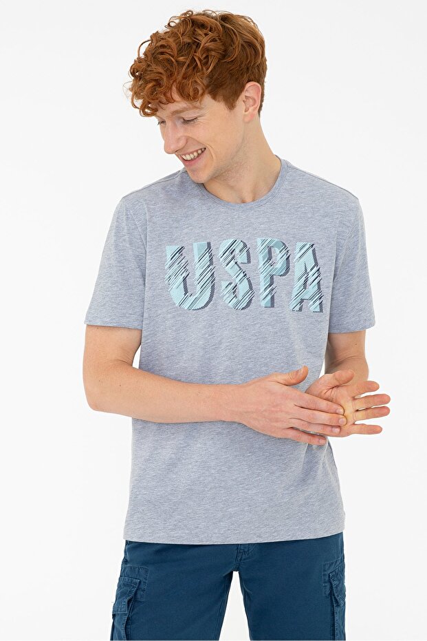 Gray Men's T-Shirt