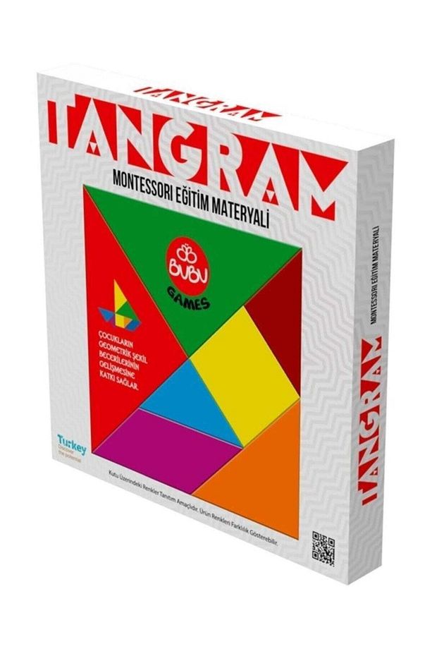 Bu-bu Games Naturel Tangram 9x13,5cm - 1