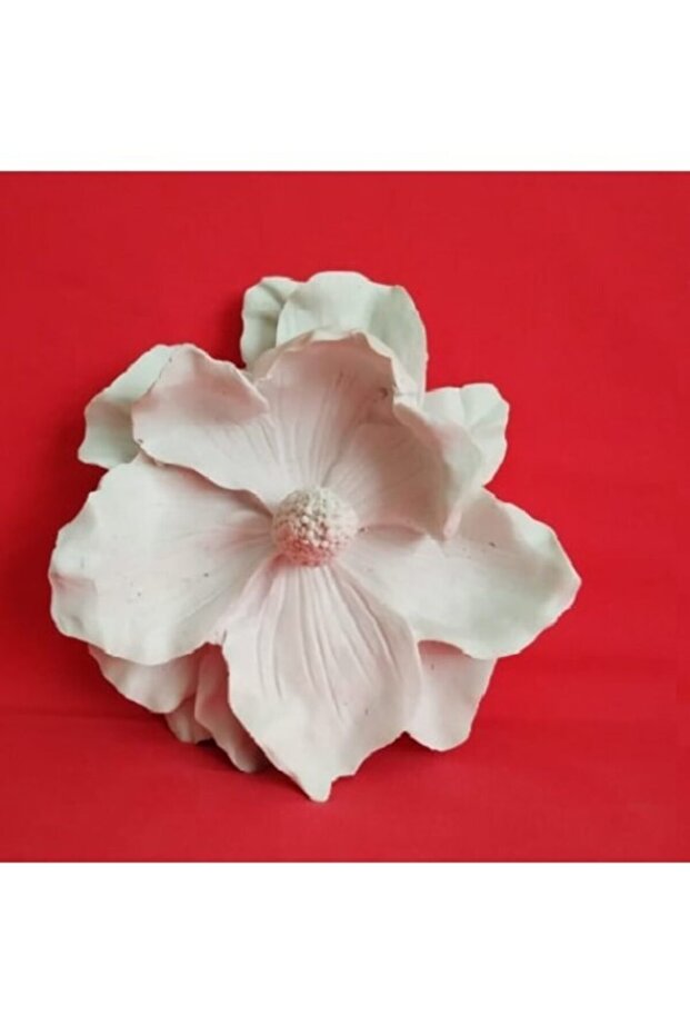 Ham Polyester Nilüfer Çiçeği Objesi - 1