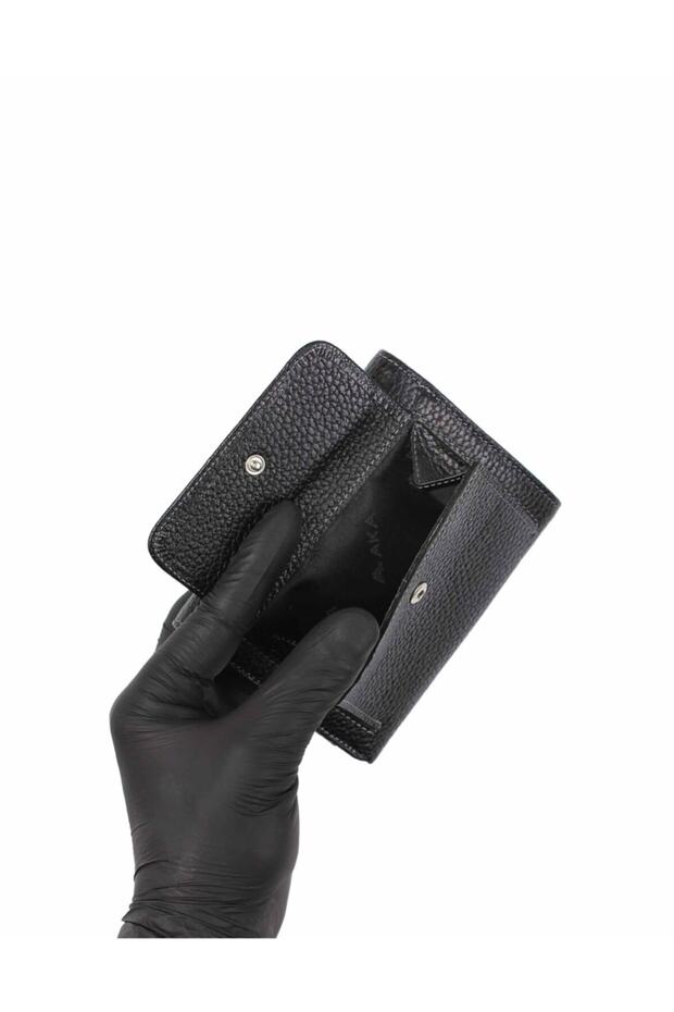 445 Deri Cüzdan Siyah - 2