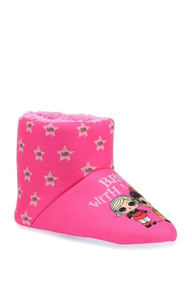 Logı.f1pr Fuşya Kız Çocuk Panduf - 1