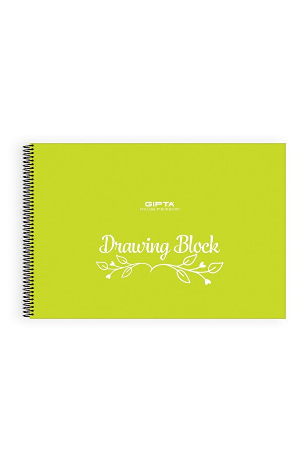 Picture Book 25x35 25 Sheets Spiral Plastic Cover 1772 Green