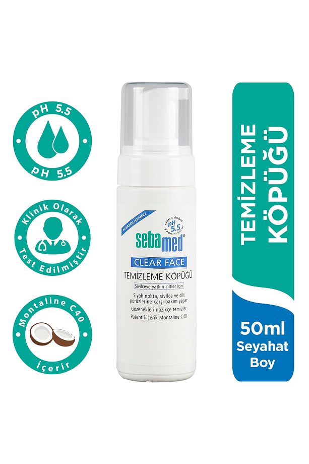 Kepeğe Karşı Şampuan 1000 Ml & Clear Face Yüz Temizleyici Köpük 50 Ml Set - 4