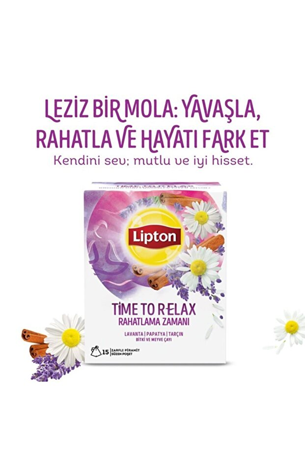Time To Relax Bardak Poşet Bitki Çayı 15'li - 2