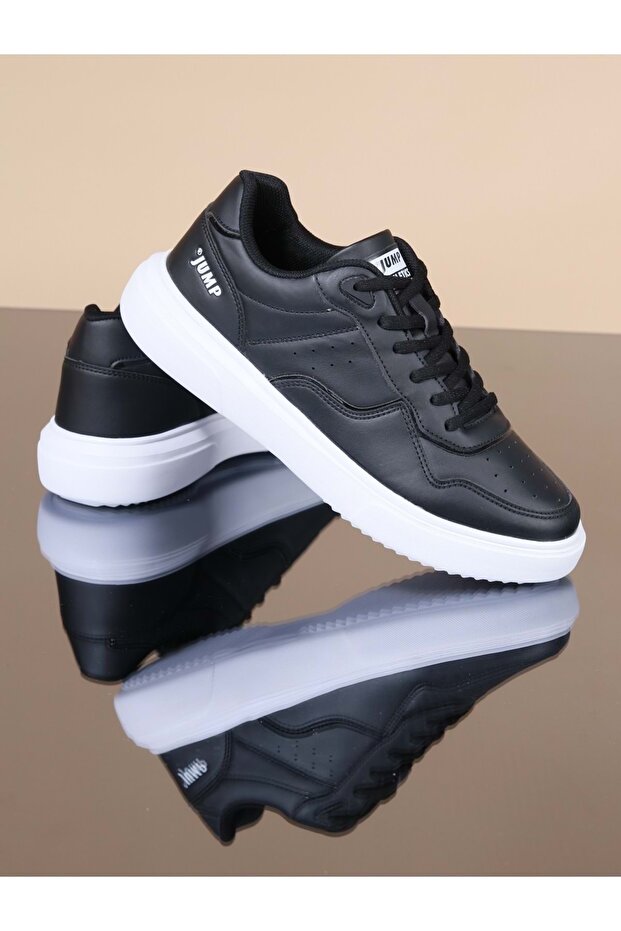 Black - Konfores 1053 26821 Anatomical Sneakers Shoes