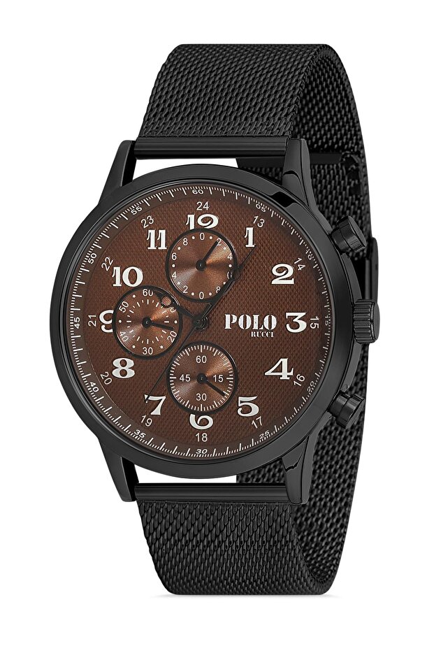 21875 Men's Wicker Wristwatch