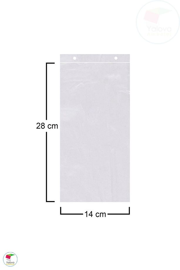 Dürümlük Poşet/askılı Dürüm Altı Poşeti - 14*28 500 Lü 5 Paket 2500 Adet - 2