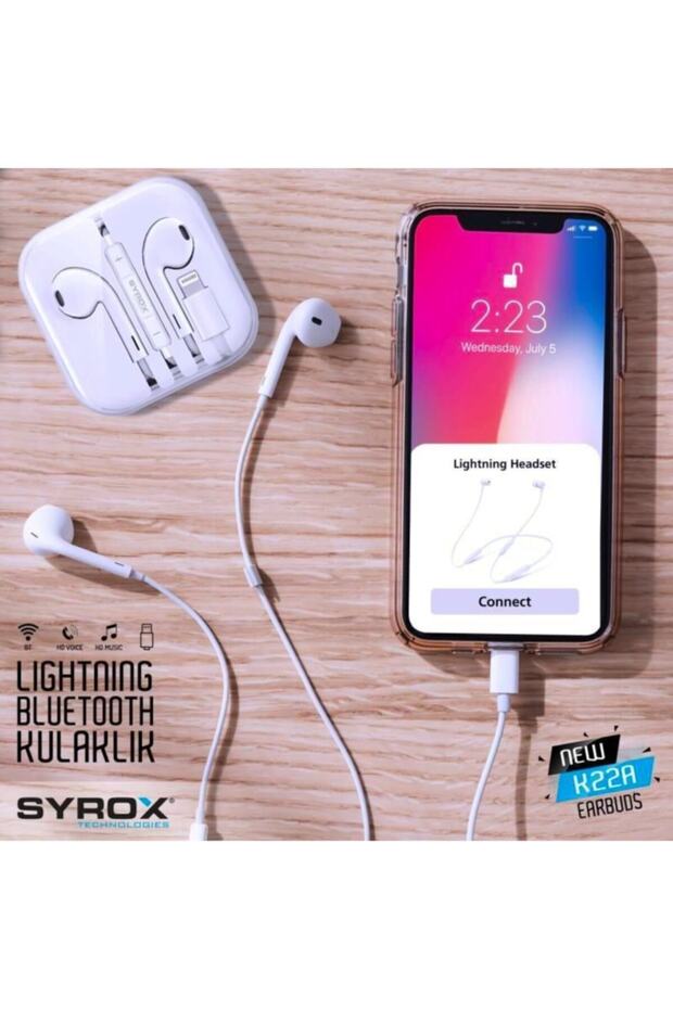 Lightning Girişli Model Kulaklık Ios5/6/7/8/xs/xsmax/11/12 - 5