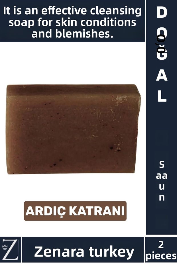 Herbal Organic Natural Hair Face Body Hand Skin Effective Soap in Discomforts Lignogene Katrani 2 Pieces