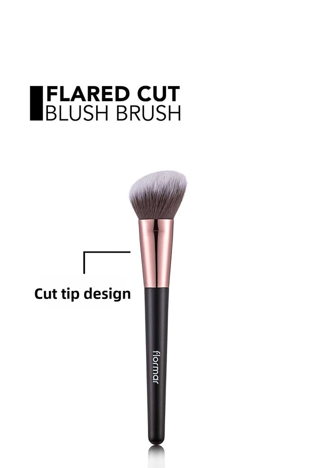 Flared Cut Blush Brush Cut Blush Brush that Provides Practicality for Face Makeup - 4