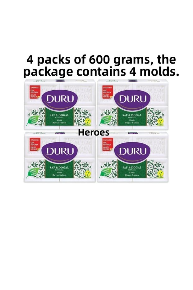 Duru Soap 4 Pack 4X 600 Grams