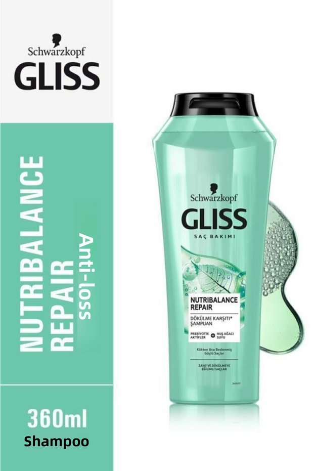 Nutribalance Repair - 360 ml X 4 Anti-Spill Shampoo with Prebiotic Actives and Birch Water