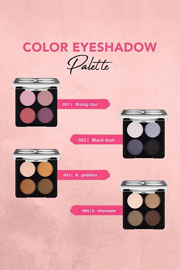 Bronze Goddess Color Eyeshadow Palette - Matte & Shimmery Eyeshadow Palette - 003 - 7
