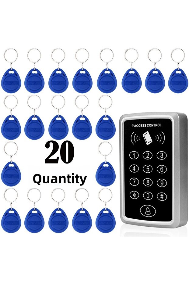 Rfid Password Door Lock - Card Access Control System, 20 Pieces - 1