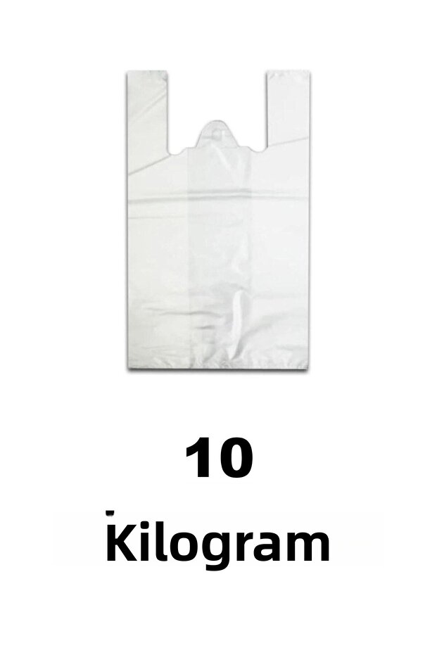 10 Kg White Grocery Bag Medium Size 27x49 Cm Athlete Bag