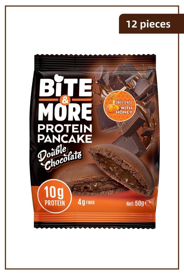 Protein Cocoa Pancake / Protein Cocoa Pancake 50 Grams X 12 Pieces - Double Chocolate
