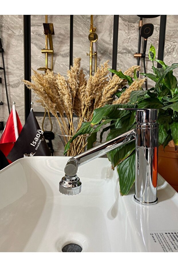 Silver Sink Mixer with Movable Function - 3