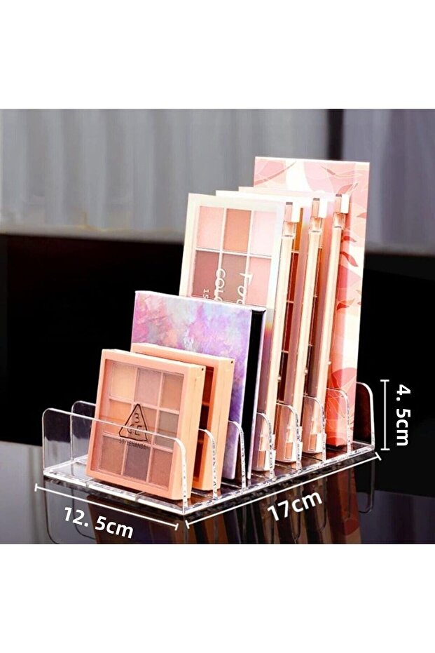 Transparent Plexiglass Multi-Purpose Makeup Storage Box - 3