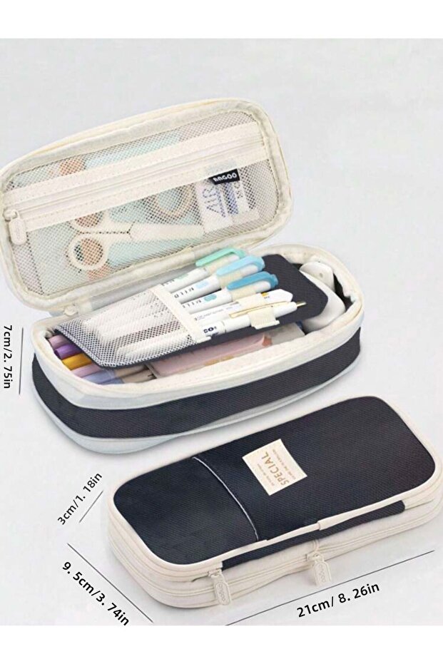 مقلمة قلم رصاص من كافاي متعددة الوظائف ومتعددة الأقسام - 7