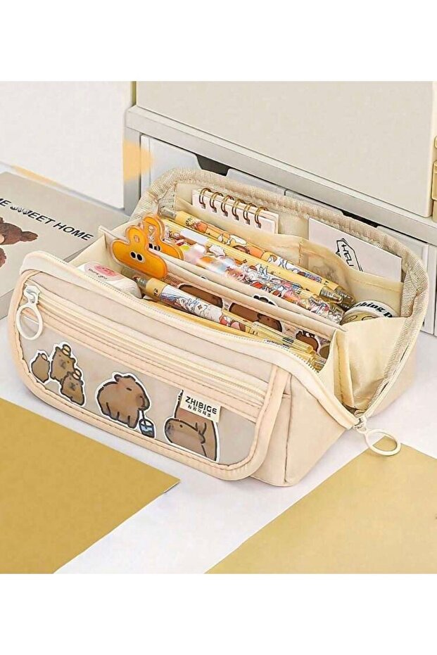 Kavai Penholder Pencil Case Multi-Function Multi-Compartment - 2