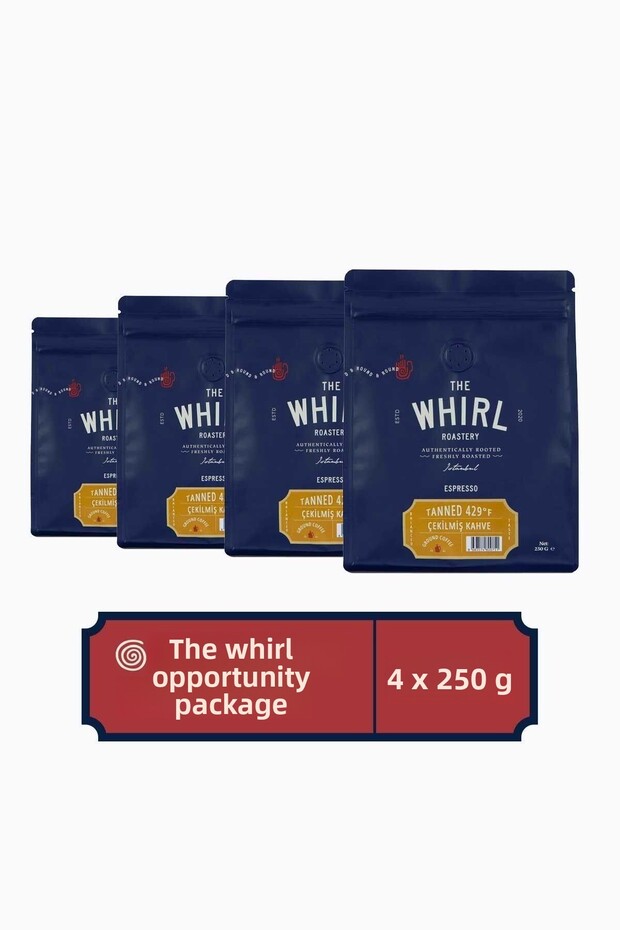 Espresso Tanned 429°F Ground Coffee 4-Pack Special Offer