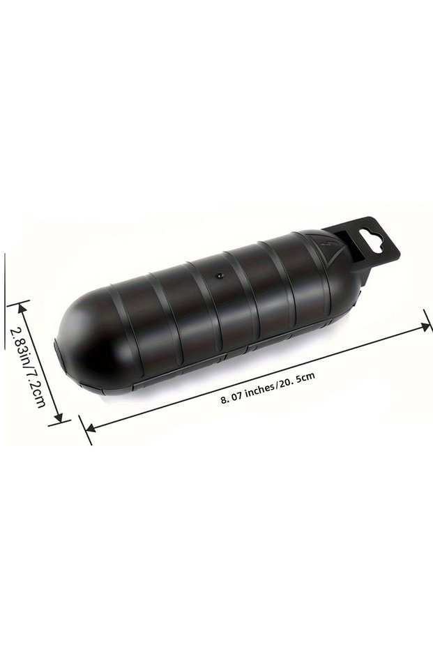 Black 1PC Outdoor Extension Cable Safety Cover, Waterproof Sealed and Weather Proof Electrical Conn